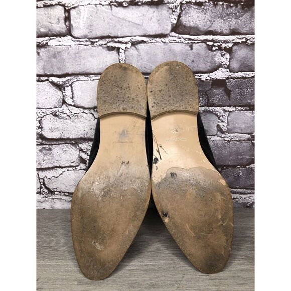 Everlane The Modern Black Leather Slip On Pointed Toe Loafers Women Sz 10M US/41 - Picture 7 of 16